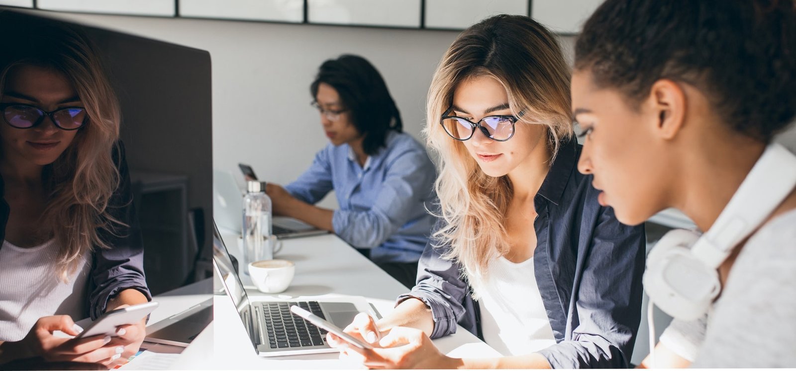 Team strategy meeting